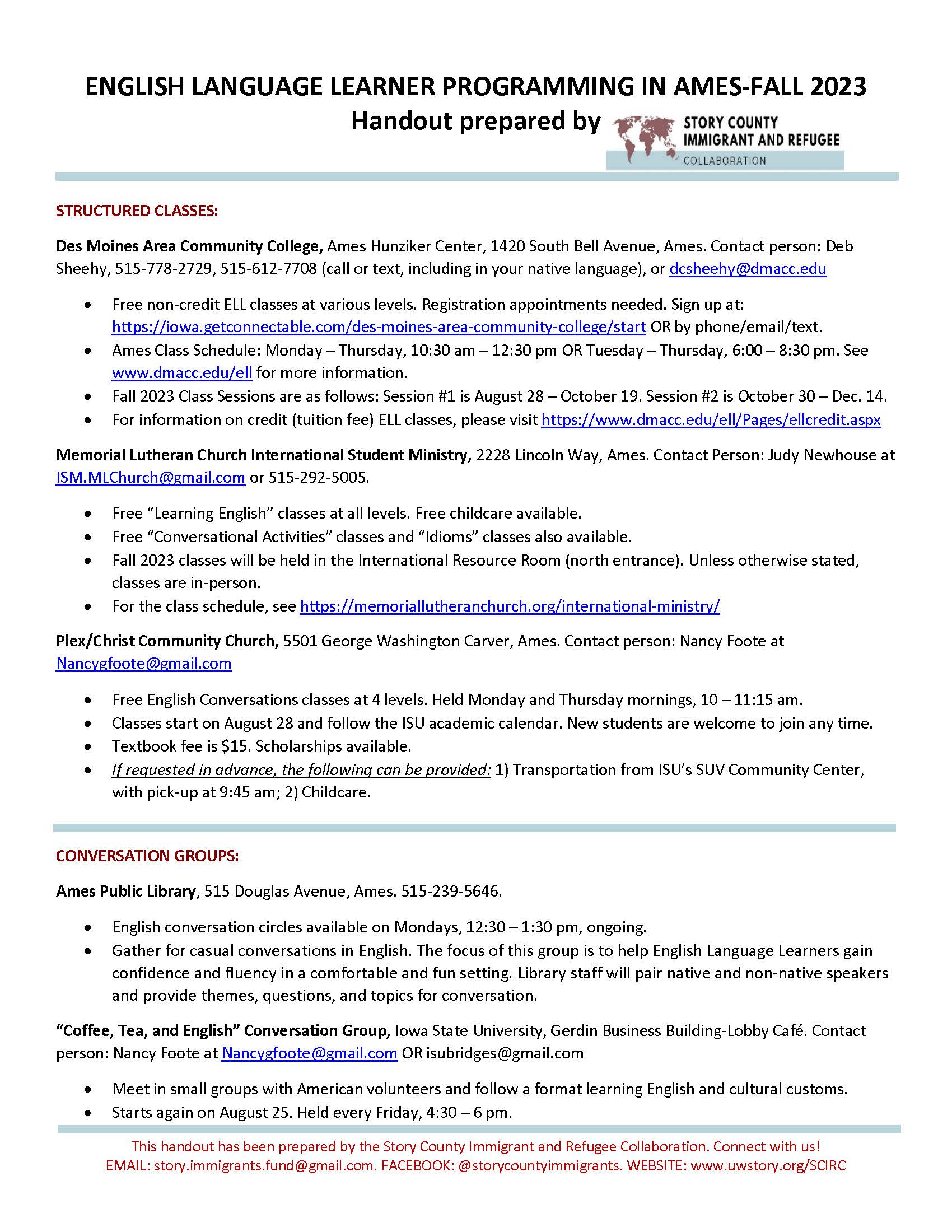Story County ELL Winter 2023