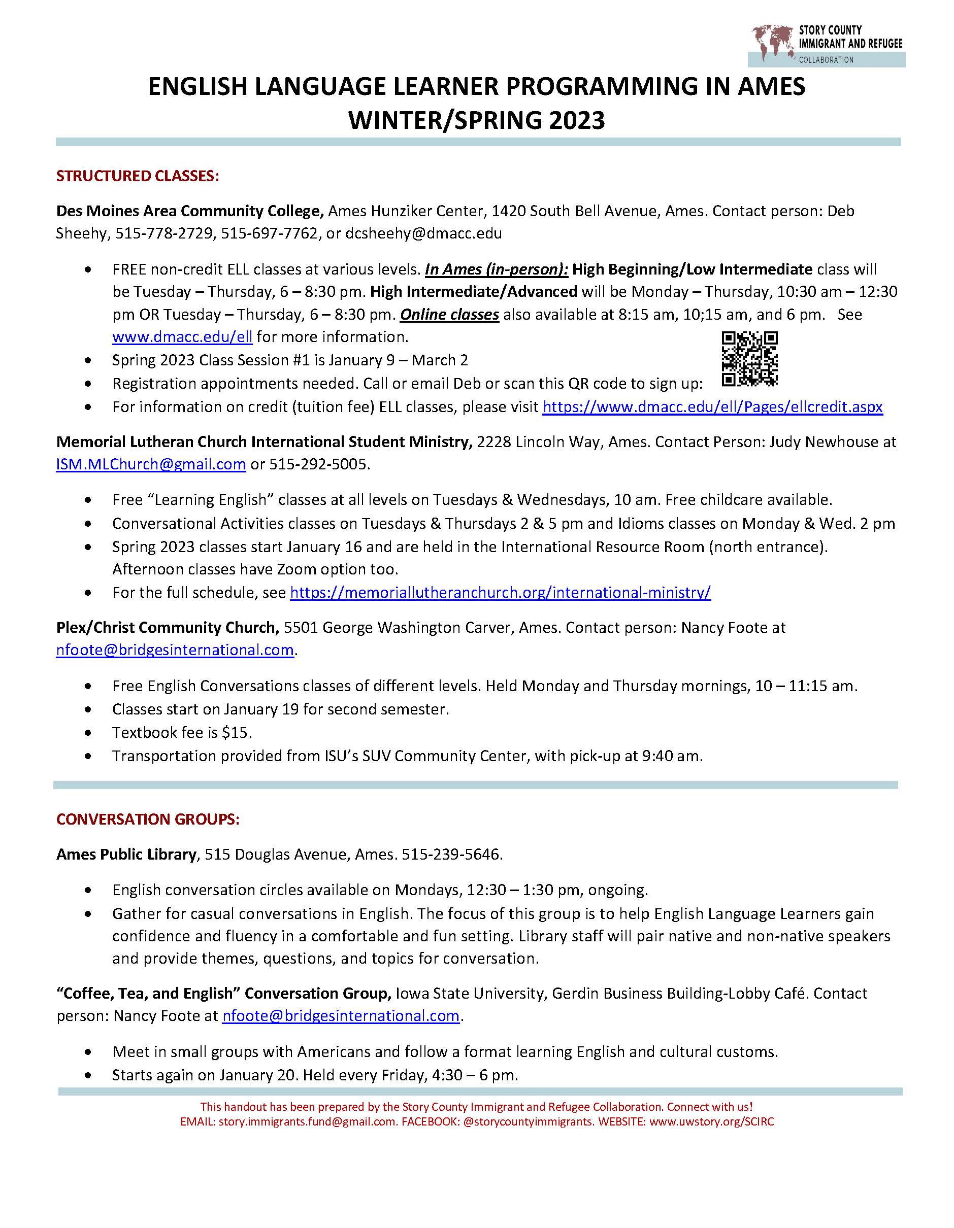 Story County ELL Winter 2023