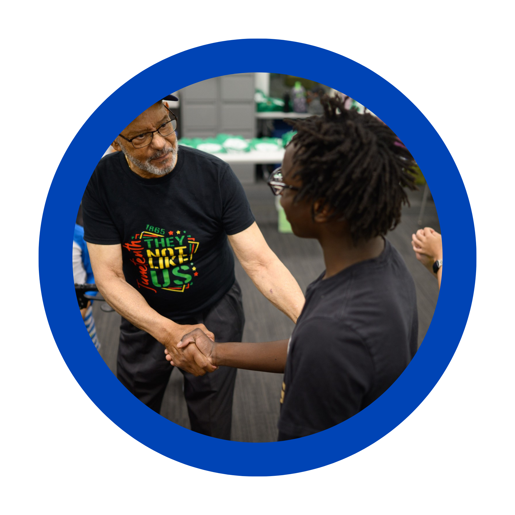 Student meets local advocate